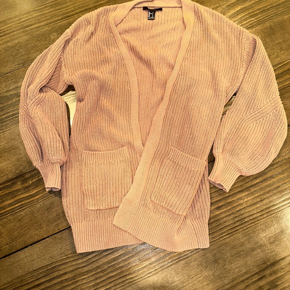 COZY CARAMEL CARDIGAN FOREVER 21 FUN FOR FALL
